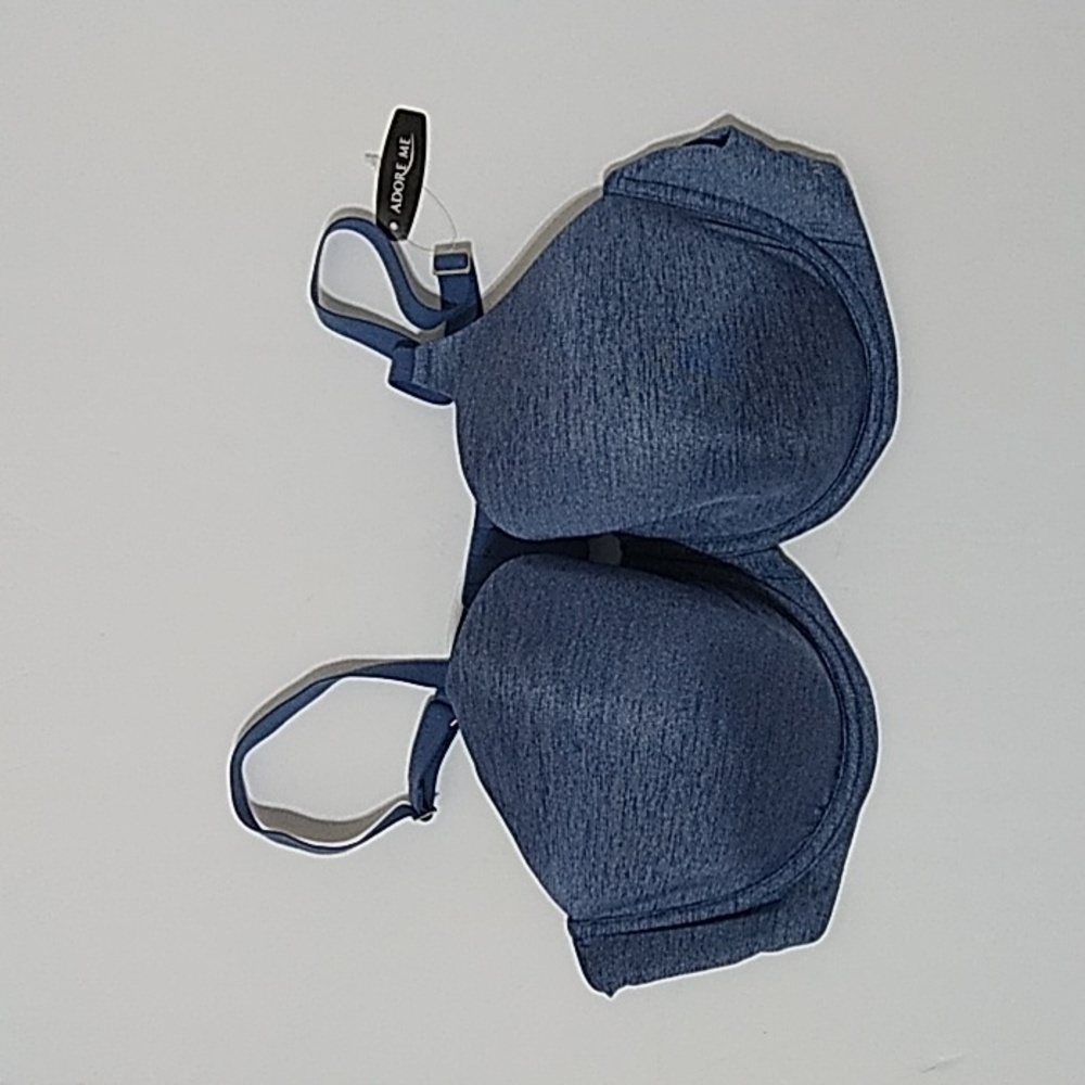 Adore Me Blue Bra
